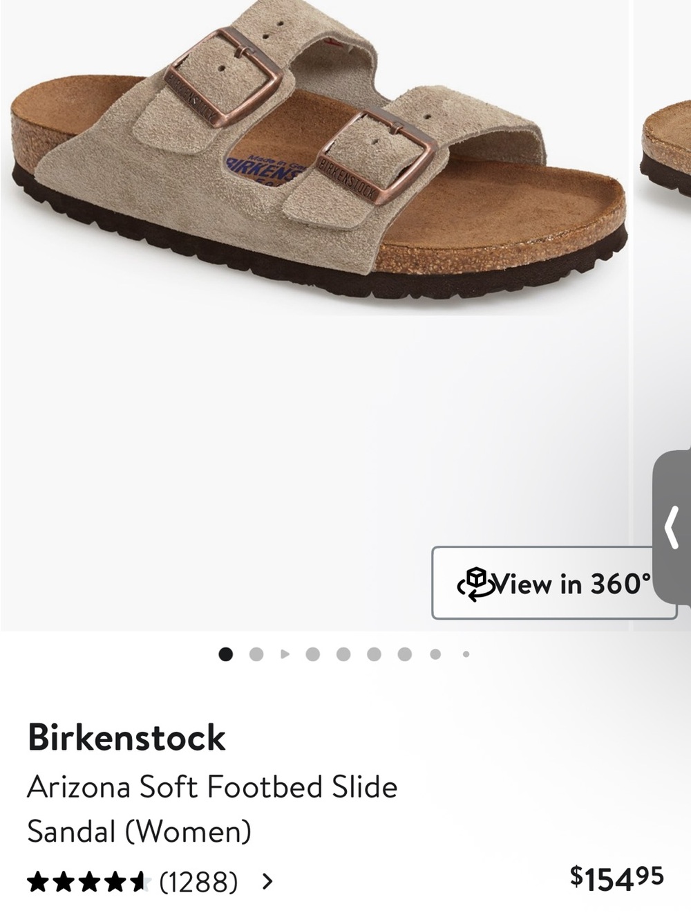 Birkenstock Arizona Soft Footbed Slide Sandal - Picture 8 of 8